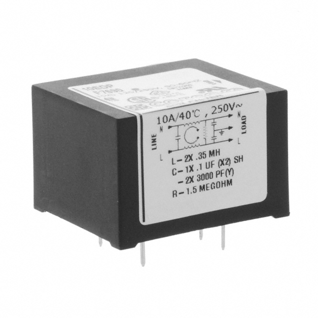 3EDP TE Connectivity Corcom Filters  Netzfiltermodule